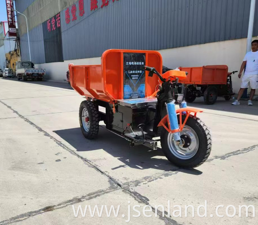 Electric Dumper Truck Tricycle
